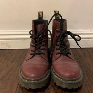 Maroon Doc Martin’s